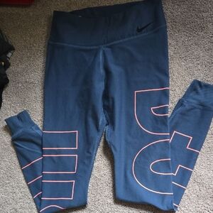 Nike Dri-FIT Navy Leggings